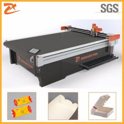 Disposable White Cardboard Ivory Board Food Box Making Machine with Auto Feeding 2516