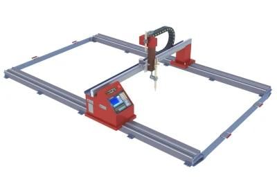Double-Track Portable Plasma Flame Cutting Machine for Stainless Steel/Carbon Steel Plate