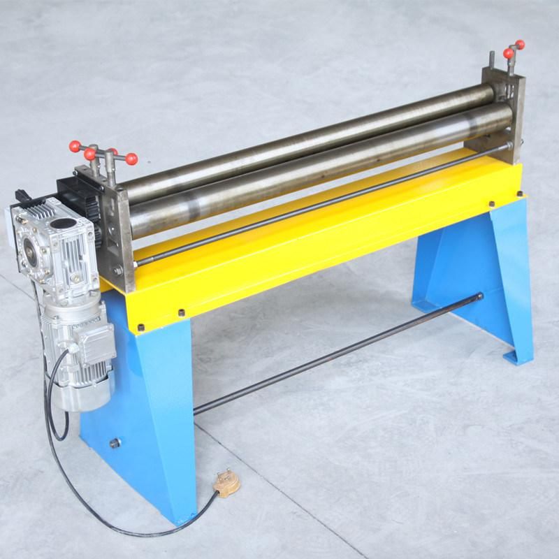 1.5m Electric Asymmetrical 3-Roller Bending Machine for Round Duct