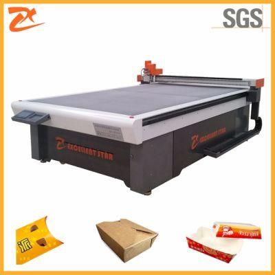 Vibrating Knife Disposable Fast-Food Boxes CNC Cutting Machine 2516