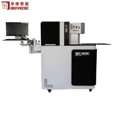 200mm Aluminum Metal Plate Channel Letter Bending Machine