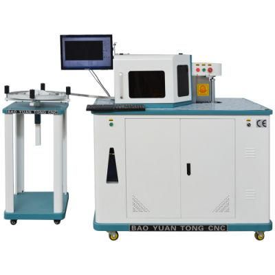 Automatic CNC Channel Letter Bending Machine Aluminum and Stainless Steel Feeding, Slotting and Bending