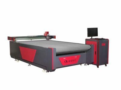 Manufacturer CNC Knife Textile Fabric Cutting Machine Round Knife Fast Cutting