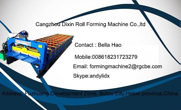 Cold Roll Forming Bending Machine Made in China