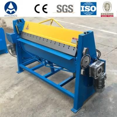 Galvanized Sheet Plate Cutting Folding Machine/Electric Bending Folding Machine for HVAC Square Rectangular Duct