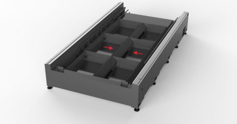 Enviromentally Friendly Dual-Use Tube Plate Laser Cutting Machine with Pallet Changer