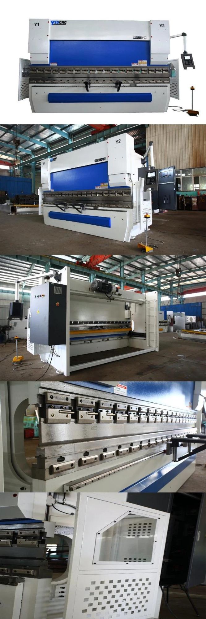 Hydraulic Plate Bending Machine with Da66t System 3+1 Axis