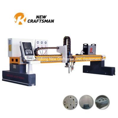 Gantry Metal Cutter Flame Plasma CNC Cutting Machine