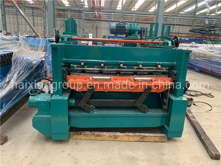 Metal Sheet Straightening and Cutting Machine