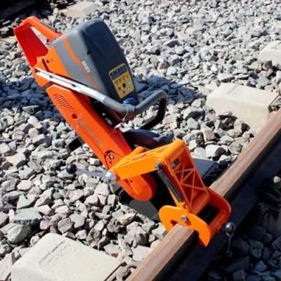 Portable Internal Combustion Abrasive Rail Cutting Machine Rail Saw