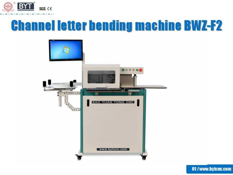 Flat Aluminum Acrylic Channel Letter Bender Machine for 3D Sign Letter Making