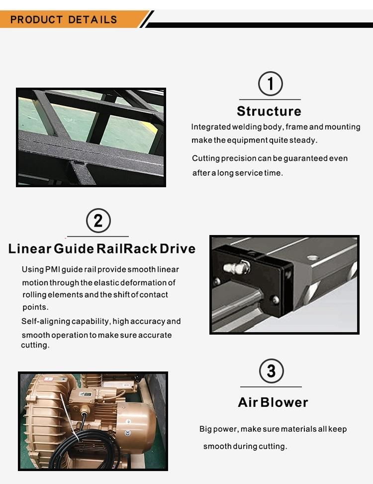 Zhuoxing CNC Hot Knife Cutter Jeans Cutting Machine Printing Fabric Cutting Machine with Low Price