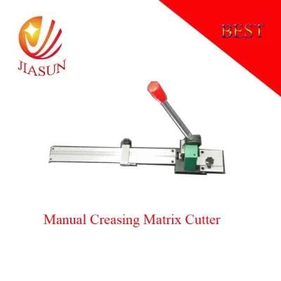 Manual Creasing Matrix Cutter with High Quality (YQ50)