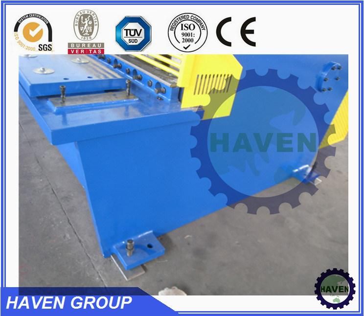 CNC Hydraulic Guillotine Shearing and Cutting Machine, Steel Plate Cutting Machine, Hydrualic Shearing Machine