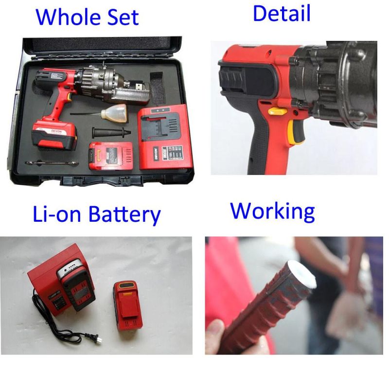 Portable Hydraulic Steel Bar Cutting Machine (Rebar Cutter)