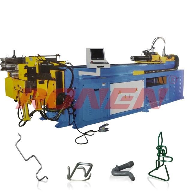 Car Use Exhaust System Steel Tube 20# Semi Automatic Pipe Bending Machine