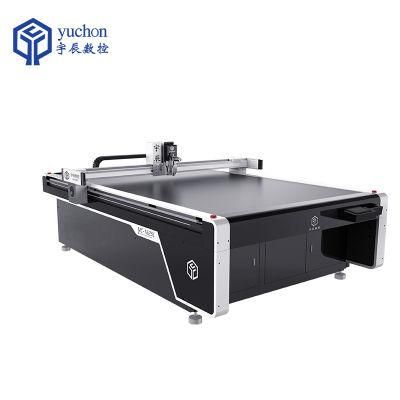 Yuchon Multi-Layers Seat Cushion Cutting Machine with Pneumatic Oscillating Knife