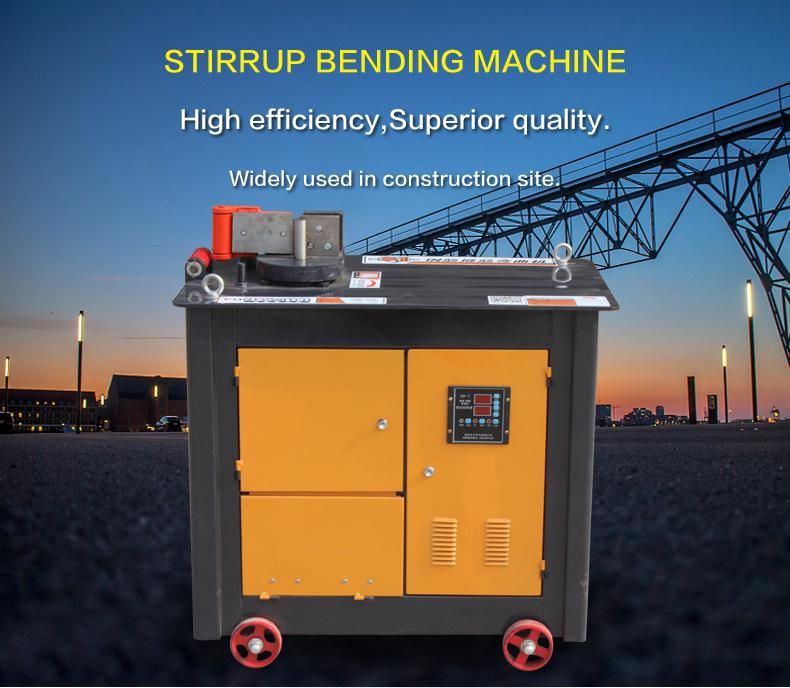Electric Stirrup Bending Machine Automative CNC Mini Automatic Stirrup Bending Machine-Rebar