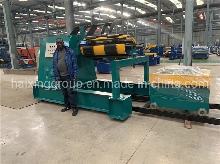 Metal Sheet Straightening and Cutting Machine