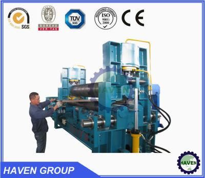 W11S-50X4000 Universal Top Roller Steel Plate Bending and Rolling Machine