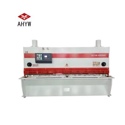 Small Type CNC Guillotine Shearing Machine for 4mm Steel Plate
