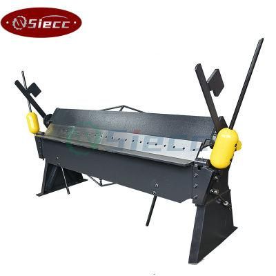 Metal Hand Folding Machine 1.5mm Aluminum Sheet Manual Bending Machinery