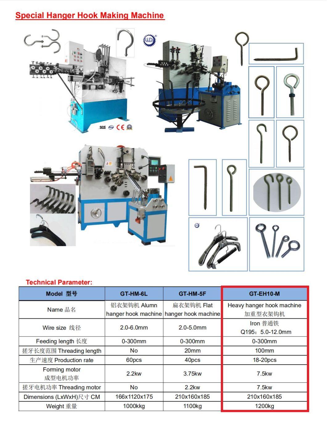 P38 Special Hanger Hook Making Machine Gt-Hm Series