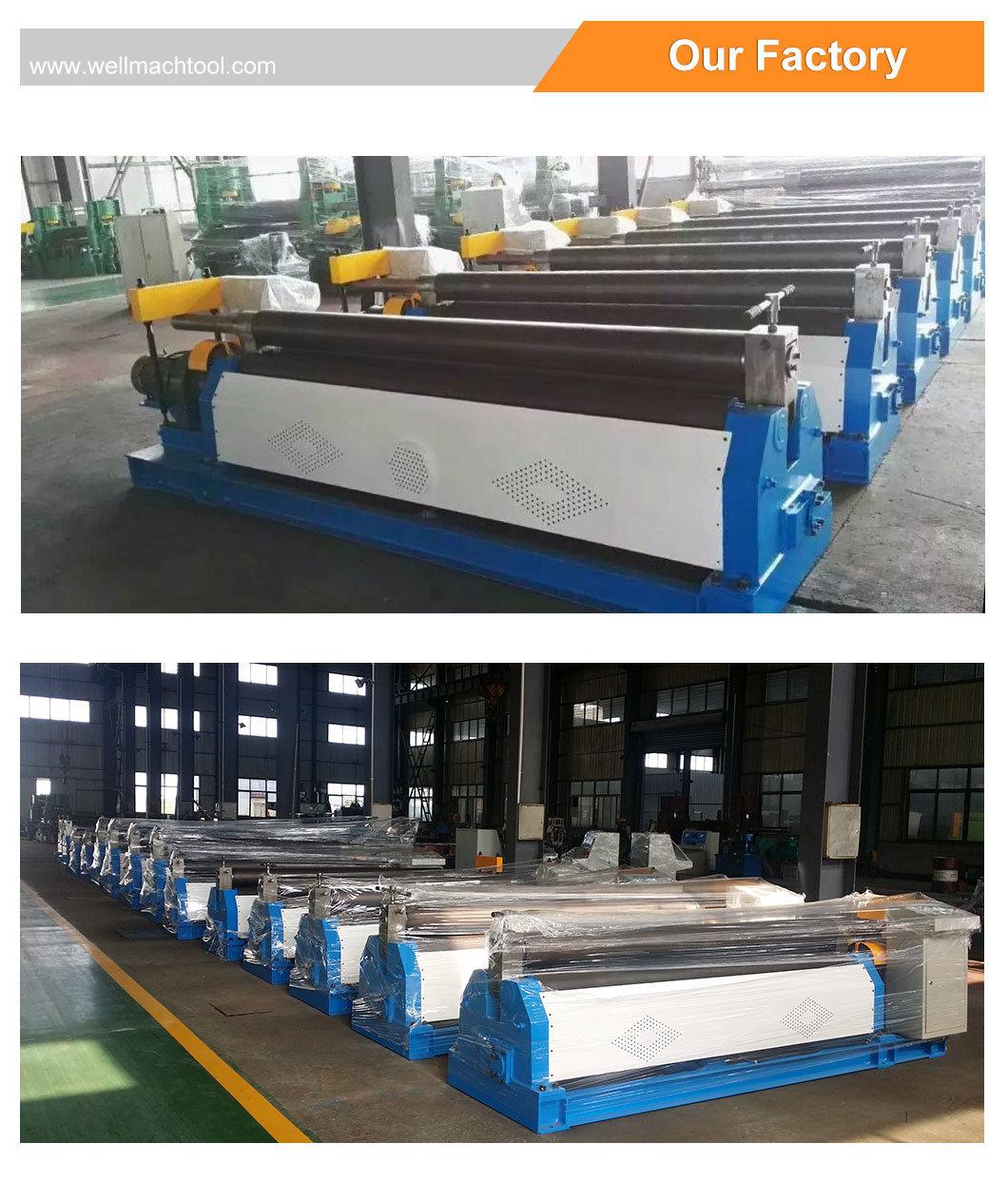 W11 12X3000 Mechanical 3 Roller Machinery with CE Approved