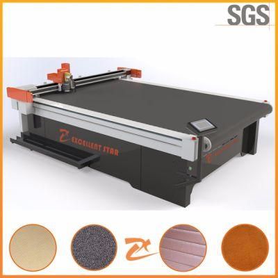 Automatic Feeding Working Table Knife Carpet Cutting Machine 2516