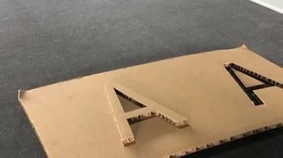 Automatic Carton Paper Box Cutting Honeycomb Cardboard Cutter Machine