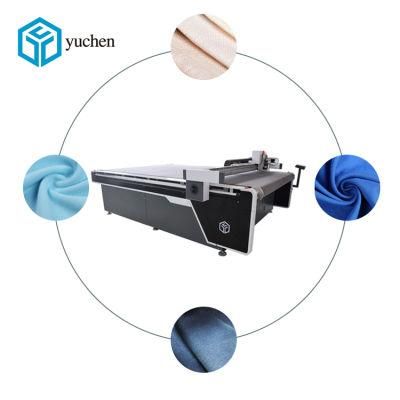 High Quality Intelligent Cotton and Linen Garment Cutting Machine by Vibrating Knife