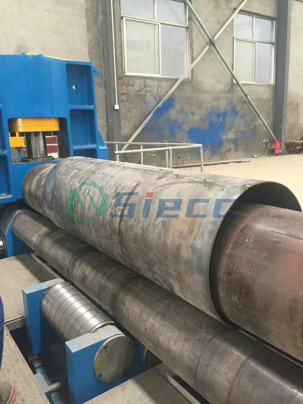 10X2000mm 4 Rolls Hydraulic Sheet Metal Rolling Machine with Pre Bending Function
