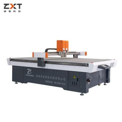 Zxt1625V Oscillating Knife Cutting Machine for Leather Car Seat