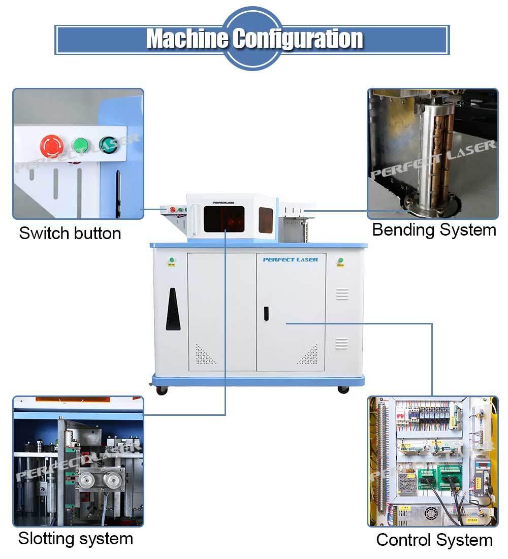 3-in-1 High Efficiency Sign LED Channel Letter Bending Machine