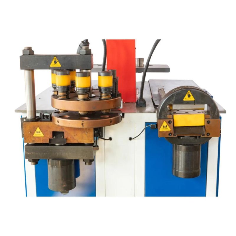 CNC Busbar Processing Hydraulic Bending Cutting Pouching Machine