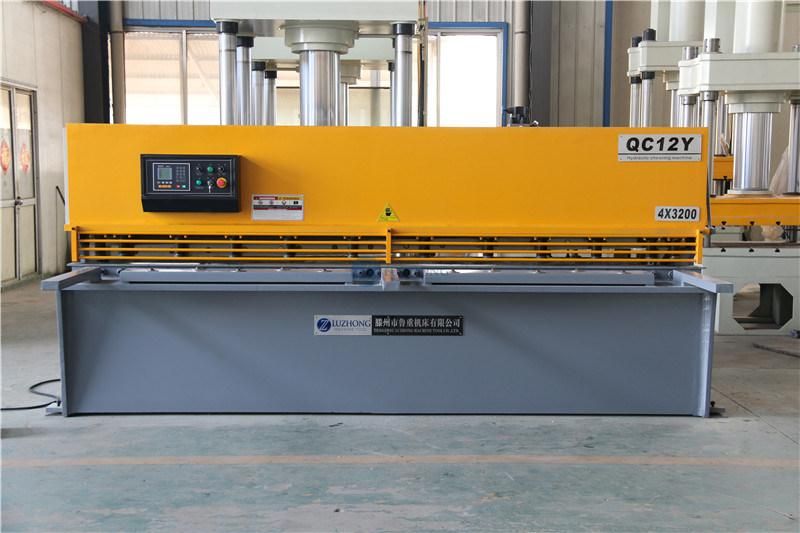 QC12Y 6*3200 Cutting plate machine hydraulic shearing machine price