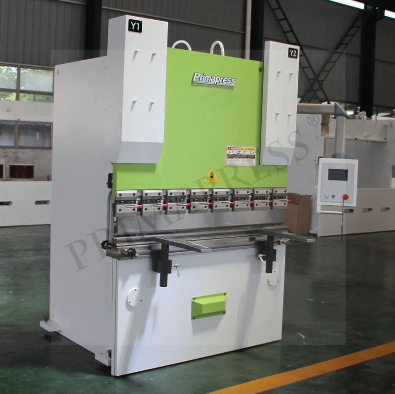 Wc67y Hydraulic Hand Operated Bending Machine, Well-Used Metal Plate Folding Machine in Stock