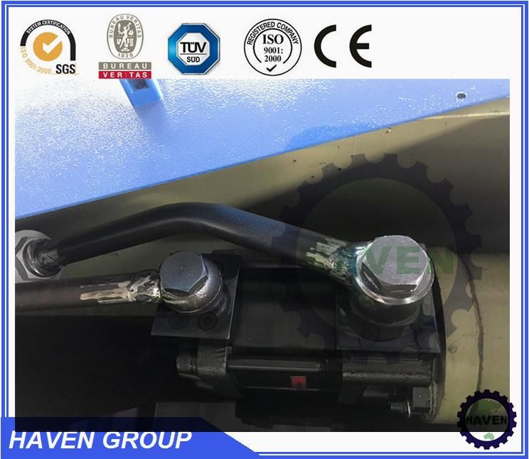 QC12K-4X2500 CNC Hydraulic Swing Beam Shearing Machine