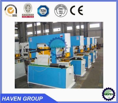 Hydraulic Iron Working Shearing Machine, Metal Punching and Cutting Machine