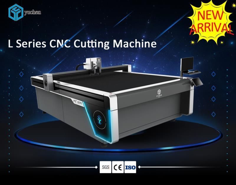 Yuchen CNC Oscillating Cutting Machine for Cutting Leather Mats PVC Mats