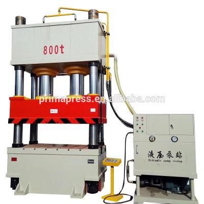 Four-Column Deep Drawing Stamping Wheelbarrow Making Hydraulic Press 300 Tons