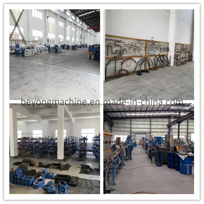 Hydraulic CNC Pipe Bender, Wheel Barrow Full Automatic Pipe Bending Machine for Solid Bar, Tube Bending Machine