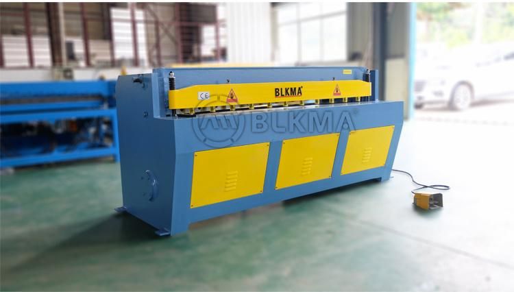 Square HVAC Duct Blkma Galvanized Metal Sheet Shearing Machine