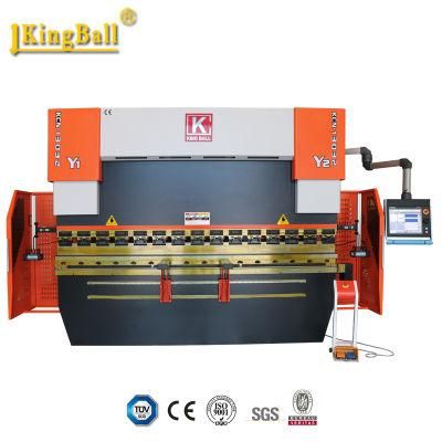 Full Automatic 8+1 Axes 100 Ton Pressure CNC Press Brake for 2mm Stainless Steel Metal Sheet Bending
