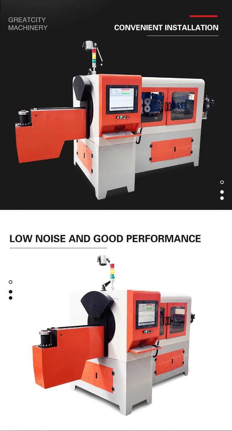 CNC Automatic Stainless Steel 3D Wire Bending Machine