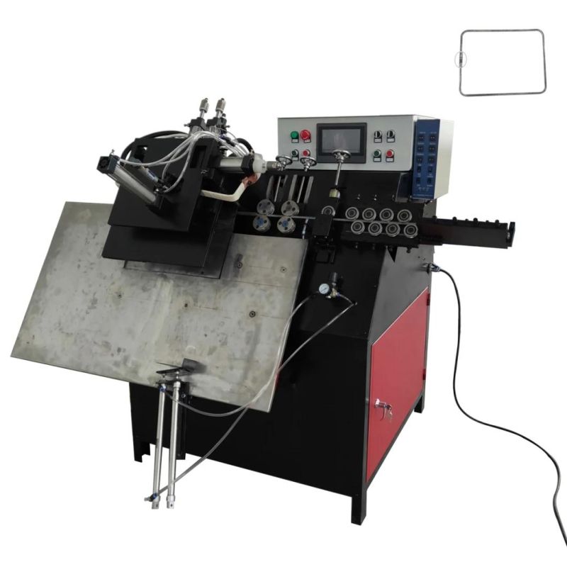 Automatic Iron Square Bending Machine with Welding