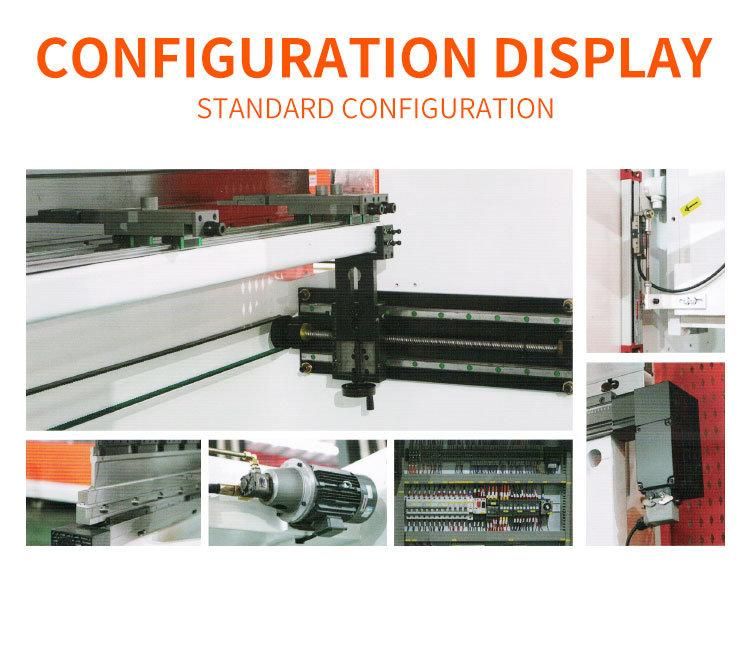 High Quality Hydraulic CNC Servo Stainless Steel Plate Bending Machine for Metal Bending