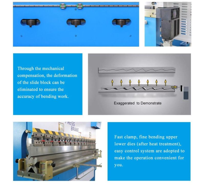 Nc Press Brake for Bending Mild Steel Plate