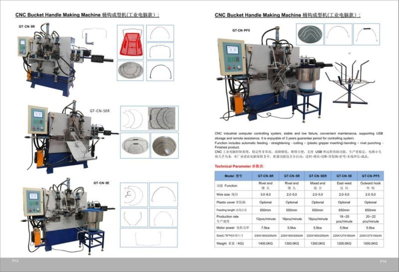 CNC Bucket Handle Making Machine