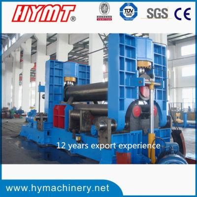W11S-50X4000 hydraulic 3 roller steel plate bending and rolling machine